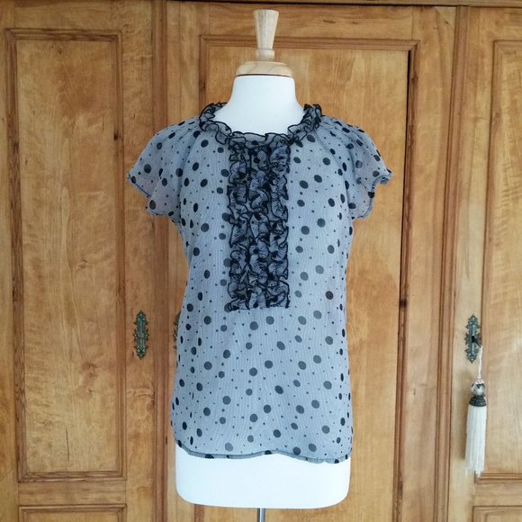 The Limited Tops - The Limited Sheer Chiffon Blouse. Size M